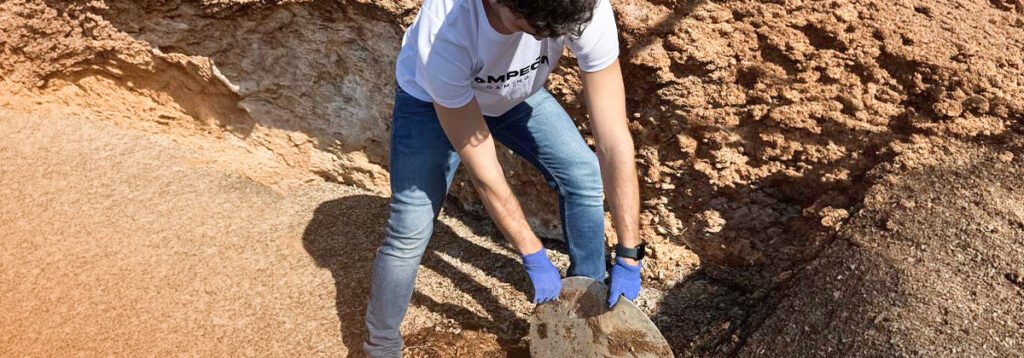 Cleaning Galini Beach, Together